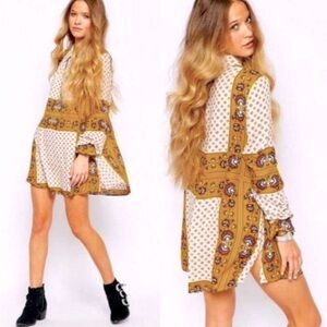 Free People Changing Times Tunic Long Sleeve